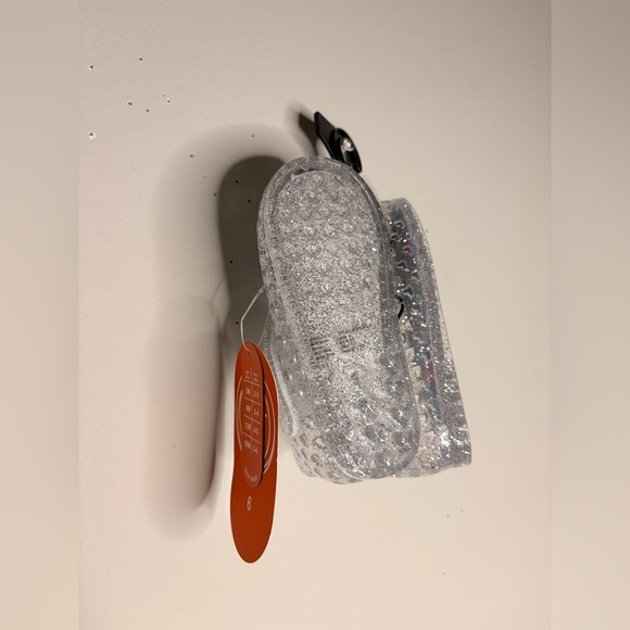 Wonder Nation Blue and Pink Plush Slippers - Picture 2 of 3